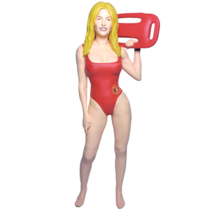 Χειροποίητη Φιγούρα Baywatch Pamela Anderson 3D εκτυπωμένη