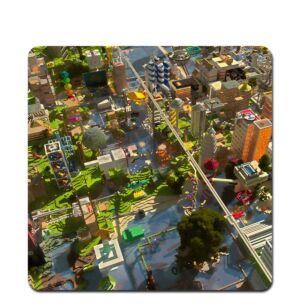 Minecraft Mouse Pad City