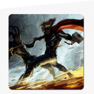 Marvel Mouse Pad Thor vs Loki