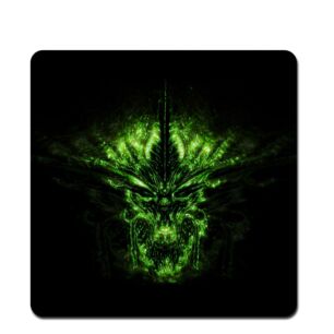 Diablo Mouse Pad Demonic Face