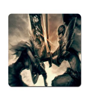 League Of Legends Mouse Pad  Riven vs Yashuo