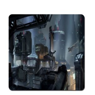 Halo Mouse Pad Concept Art City