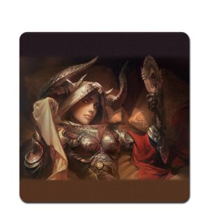 Diablo Mouse Pad Female Demon