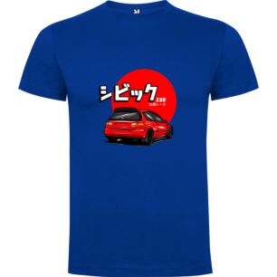 Akira Red Circle Parked Tshirt