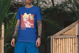 Alice Character Illustration Tshirt