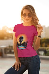 Alien Encounter at Sunset Tshirt