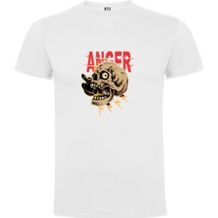 Angry Crowned Skull Rock Tshirt