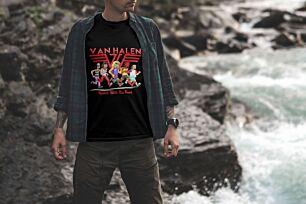 Animated Rock Band Characters Tshirt