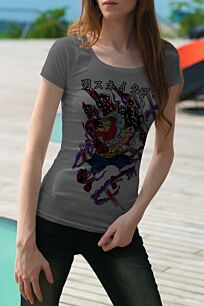 Anime Character in Action Tshirt