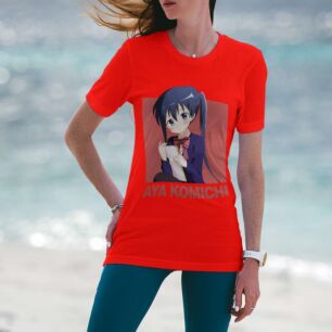 Anime Character with Book Tshirt