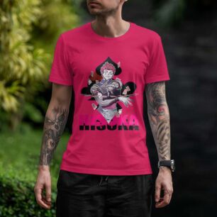 Anime Character With Cards Tshirt