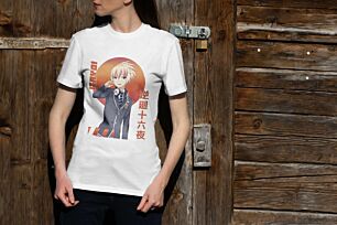 Anime Character with Headphones Tshirt