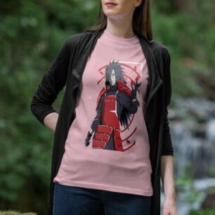 Anime Character with Red Armor Tshirt