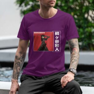 Anime Character with Sword Tshirt