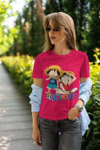 Anime Characters with Hats Tshirt