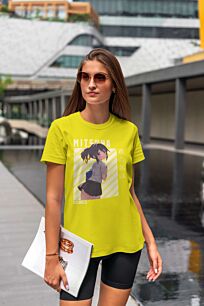 Anime Girl Looking Back Tshirt