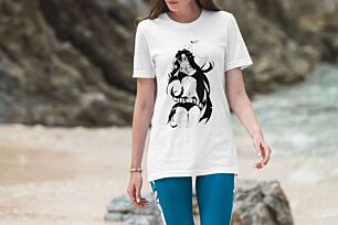 Anime Girl Silhouette Tshirt