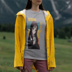 Anime Girl with Cellphone Tshirt