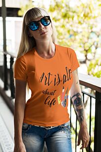 Art is All About Life Tshirt