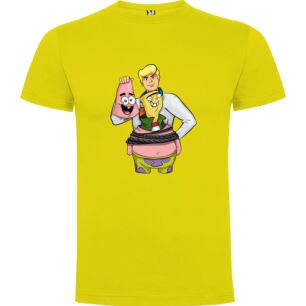 Artistic Character Fusion Tshirt