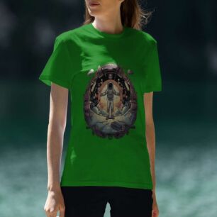 Astronaut Exploring an Alien Planet Tshirt