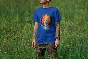 Astronaut in Surreal Forest Tshirt