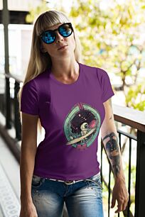 Astronaut Journey Through Space Tshirt