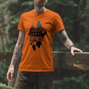 Autumn Nature Silhouette Tshirt