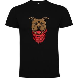 Bandana Pitbull Vectorart Tshirt