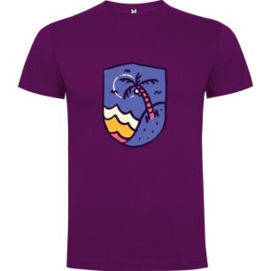 Beach Vibes Illustration Tshirt