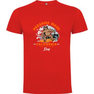 Bear's Paradise Surf Day Tshirt