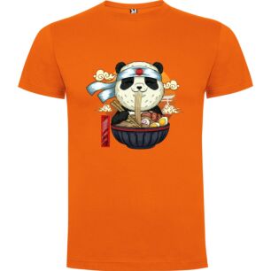 Bear Samurai Noodle Bowl Tshirt