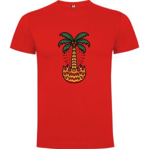 Blazing Palm Illustration Tshirt