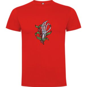 Blooming Skeletal Hands Tshirt