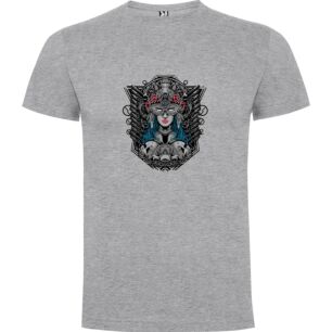 Blue-haired Gothic Goddess Tshirt