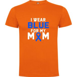 Blue Tribute Ribbon Tshirt