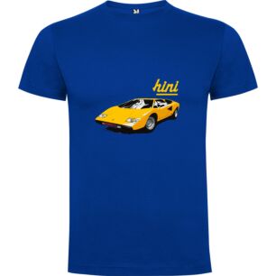 Bold Countach Supercar Tshirt