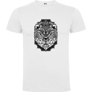 Bold Wolf Ink Illustration Tshirt