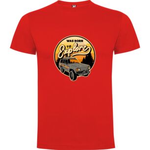 Born to Explore Jeep Tshirt