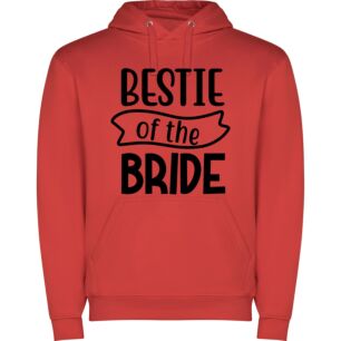 Bridal Bestie, White Delight Φούτερ με κουκούλα