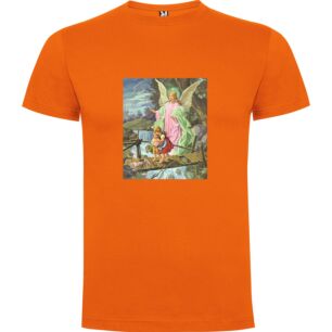 Bridge Guardian Angel Painting Tshirt