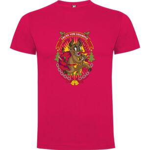 Bull Bell Krampus Art Tshirt