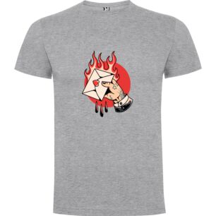 Burning Envelope Spell Tshirt