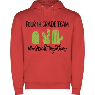 Cacti United: Fourth Grade Φούτερ με κουκούλα