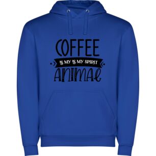 Caffeine's Charmed Animal Φούτερ με κουκούλα