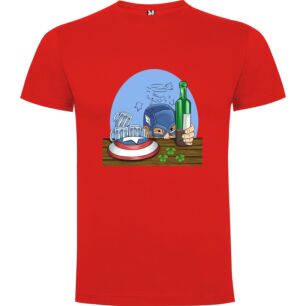 Captain America's Boozy Night Tshirt