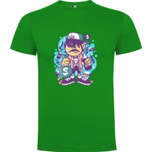 Cartoon Cash Caper Tshirt