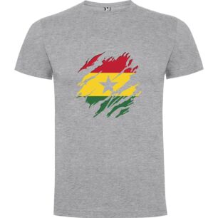 Central African Rasta Flag Tshirt