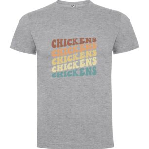 Chickens in Noir Tshirt