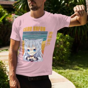 Chino Kafuu Anime Character Tshirt